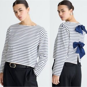 NWOT bow back jcrew top